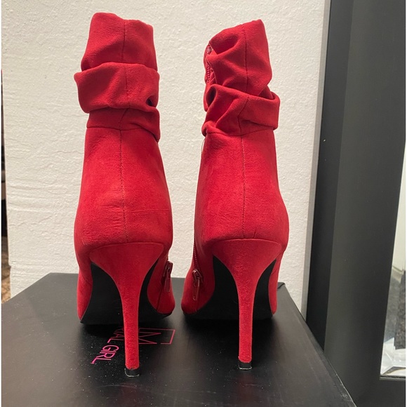 Red Booties - Picture 3 of 5